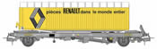 French KANGOUROU Container Car Era III-IV + Trailer RENAULT (New Number)